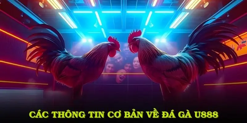 Các thông tin cơ bản về đá gà U888 được nhiều thành viên quan tâm