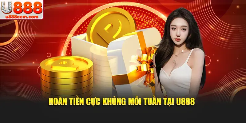 Hoàn tiền tại u888 cực khủng mỗi tuần